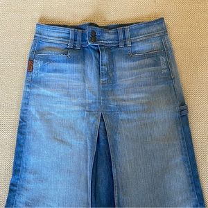 Denim Skirt. 7 for All Mankind